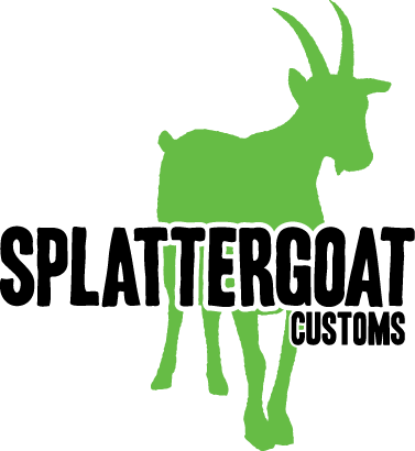 Splattergoat Customs logo