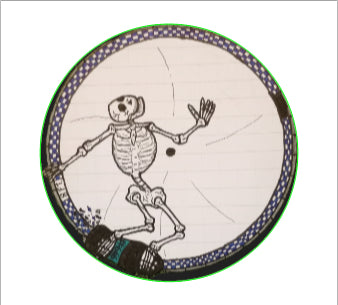 Custom Grip Tape Stickers (2.75" Circles)