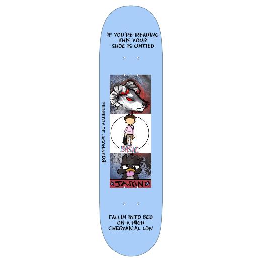 Custom Skateboard Deck - 8.0x32″