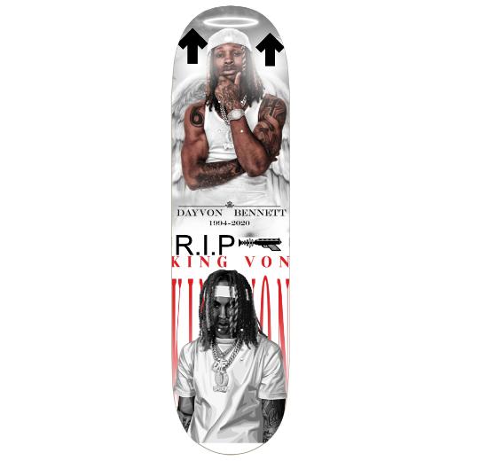 Custom Skateboard Deck - 8.5x32.5"
