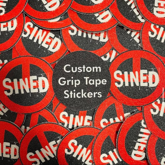 Custom Grip Tape Stickers (2.75" Circles)